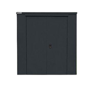 Safestor Harrogate Metal Garden Potting Shed Dark Grey SFSC017-315