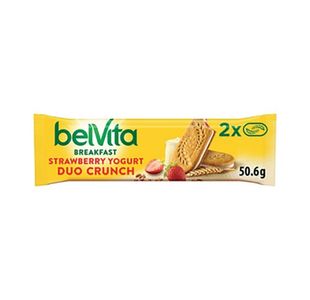 Belvita Breakfast Strawberry and Yogurt Duo Crunch Bars 50.6g (Pack of 18) 683215