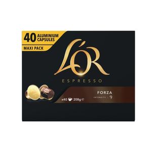 L'Or Nespresso Forza Capsule (40 Pack) 4028489