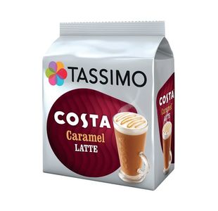 Tassimo Costa Caramel Latte Coffee Pods (Pack of 40) 4031637