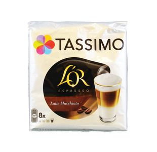 Tassimo LOr Espresso Latte Macchiato Coffee Pods (Pack of 40) FOTAS047