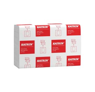 Katrin 2-Ply Z-Fold Paper Towel Non-Stop Medium x160 Pack of 21 101153