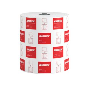 Katrin Paper Towel Roll 2-Ply Large White (Pack of 6) 460232