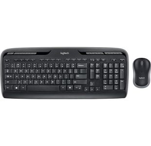 Logitech Black MK330 Wireless Keyboard/Mouse Combo 920-003986