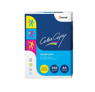 Color Copy A4 Paper 200gsm White (Pack of 250) CCW0325
