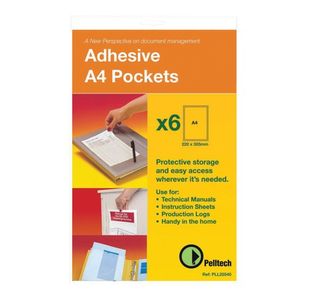 Pelltech Maxi Pocket A4 (Pack of 50) PLL25542