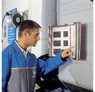 Tarifold Wall Display Unit 10 Pocket Assorted TAA414109