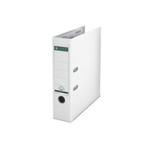 Leitz 180 Lever Arch File Poly 80mm A4 White (Pack of 10) 10101001