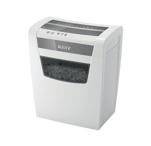 Leitz IQ Home Office Cross-Cut Paper Shredder P-4 White 80091000