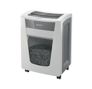 Leitz IQ Office Pro Cross-Cut Paper Shredder P-4 White 80061000
