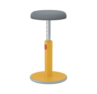 Leitz Ergo Cosy Active Sit/Stand Stool 370mm Warm Yellow 65180019