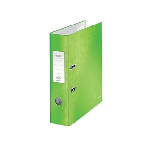 Leitz 180 WOW Lever Arch File A4 80mm Green (10 Pack) 10050054