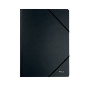 Leitz Recycle Card Folder Elastic Bands A4 Black (Pack of 10) 39080095