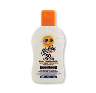 Malibu SPF 50 Kids Sun Lotion 200ml SUMAL084