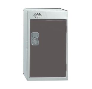 One Compartment Quarto Locker 300x450x511mm Dark Grey Door MC00081