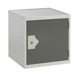 One Compartment Cube Locker 450x450x450mmm Dark Grey Door MC00099