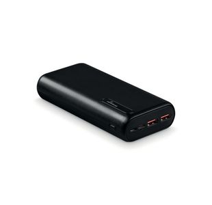 MediaRange Mobile Fast Charger Power Bank 20000mAh 2x USB A x1 USB-C Black MR756