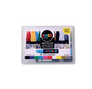 Posca Uni Posca PC-17K Paint Marker Chisel Assorted (Pack of 10) 153544868