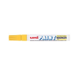 Unipaint PX-20 Paint Marker Medium Bullet Yellow (12 Pack) 545509000