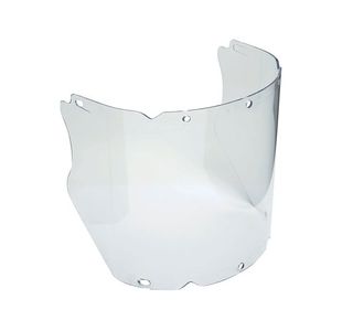 MSA V-Gard Propionate Moulded Visor Chinguard Version Clear L MSA10115856