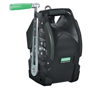 MSA Workman Winch 15m Galvanised Cable Black MSA10153829