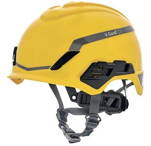 MSA V-Gard H1 Non Vented Helmet Yellow MSA10194795