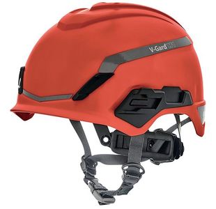 MSA V-Gard H1 Non Vented Helmet Red MSA10194792