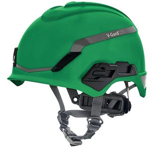 MSA V-Gard H1 Non Vented Helmet Green MSA10194794