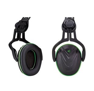 MSA V-Gard Helmet Mounted Ear Defender Low Green MSA10190356