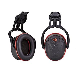 MSA V-Gard Helmet Mounted Ear Defender High Red MSA10190358