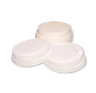 MyCafe Paper Cup Lids 35cl/12oz White (Pack of 100) MYC10271