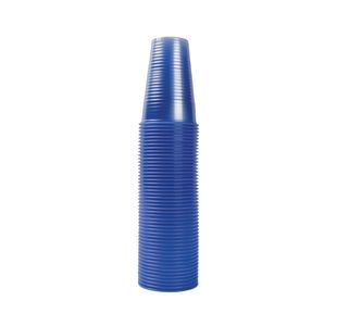 MyCafe Water Cup Polypropylene 20cl Blue (Pack of 50) MYC10283