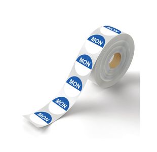 MyCafe Day of Week Food Rotation Label Monday Pack of 3500 MYC10609