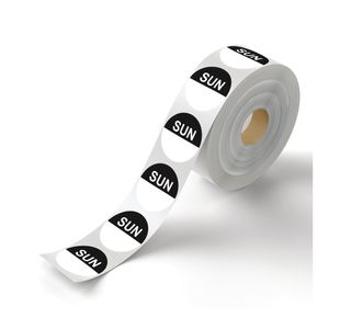 MyCafe Day of Week Food Rotation Label Sunday Pack of 3500 MYC10615