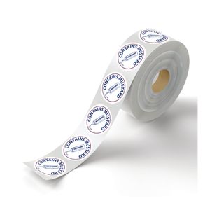 MyCafe Food Label Contains Mustard Removable Pack of 1000 MYC10620