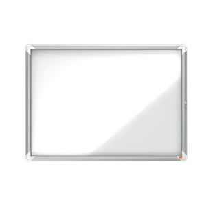 Nobo Premium Plus Outdoor Magnetic Lockable Notice Board 923x667x43mm 8xA4 1902579