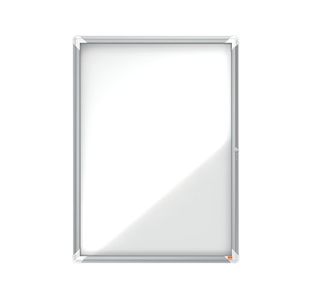 Nobo Premium Plus Outdoor Magnetic Lockable Notice Board 708x969x43mm 9xA4 902580