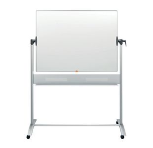 Nobo Enamel Magnetic Mobile Whiteboard 1200 x 900mm 1901033
