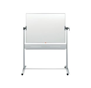 Nobo Steel Magnetic Mobile Whiteboard 1200x900mm 190129