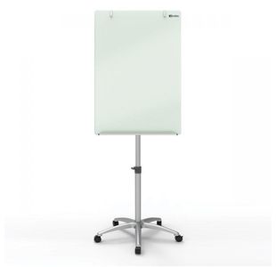 Nobo Glass Mobile Easel Brilliant White 1903949