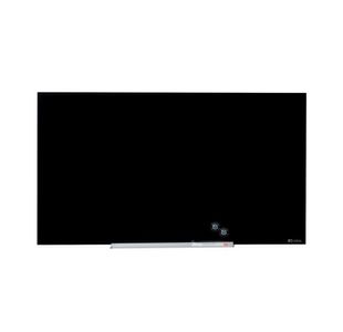 Nobo Impression Pro Glass Magnetic Whiteboard 1260x710mm Black 1905181