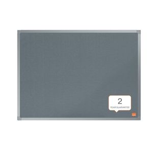 Nobo Essence Felt Notice Board 1200 x 900mm Grey 1915206