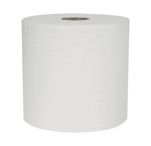 Raphael 1-Ply Roll Towel 200mm x 200m White (Pack of 6) RT1W200RDS
