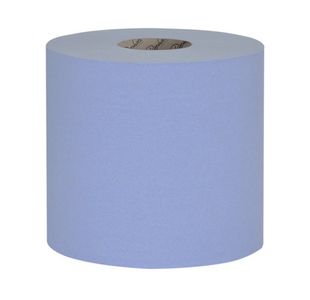 Raphael 1Ply Blue Roll Towel 250m x 200mm (6 Pack) RT1B250R