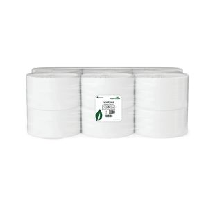 Centrefeed Toilet Roll 2-Ply 270 Sheets Per Roll 100m (Pack of 12) JCCF1001DS