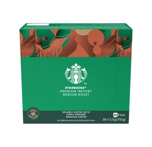 Starbucks Medium Roast Premium Instant Coffee Sachets (Pack of 50) 12604428