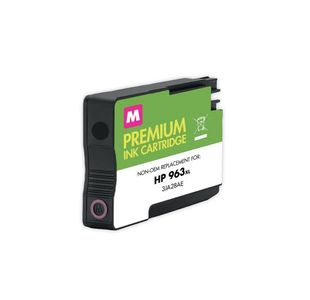 Q-Connect Remanufactured Inkjet Cartridge High Yield Magenta For HP 3JA28AE RIC963XL-M