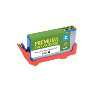 Q-Connect Remanufactured Inkjet Cartridge High Yield Cyan For HP 3YL81AE RIC912XL-C