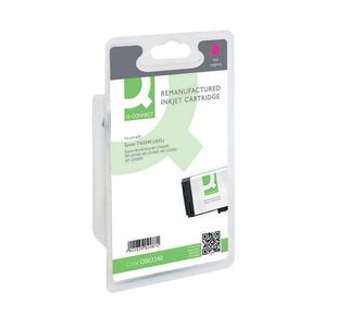 Q-Connect Epson 16XL Remanufactured Inkjet Cartridge High Yield Magenta T163340-COMP