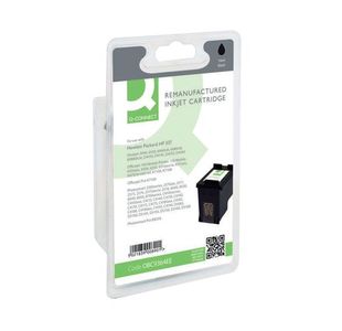 Q-Connect Remanufactured Inkjet Cartridge Black For HP C9364EE C9364EE-COMP
